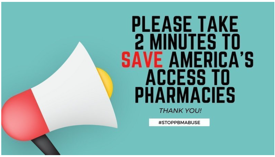 Call to Action! Please Help Save America's Access to Pharmacy