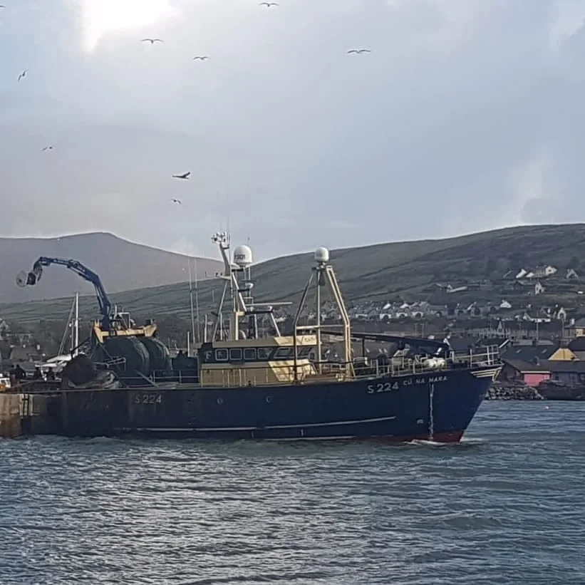 Our trawler, Cu Na Mara.