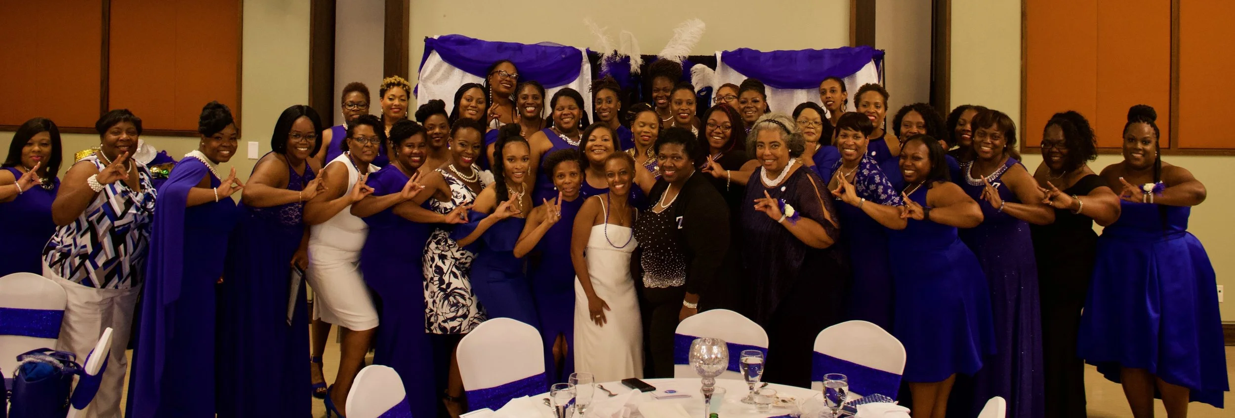 Member of Chi Theta Zeta Chapter with Area 1 Coordinator, Miranda Griffin