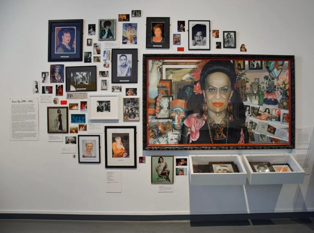  Painting: Nicolette Page,  Carmen  2012, Collection of the New Zealand Portrait Gallery Te Pūkenga Whakaata 