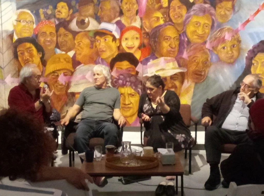 Witi Ihimarea, Ella Henry, Darcy Nicholas and John Walsh in Discussion 