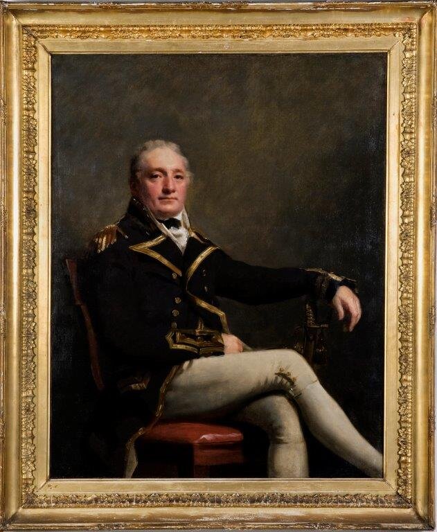  Henry Raeburn,  Captain James Crawford , on loan from the Crawford Family Collection. 