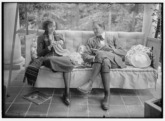 Knitting in the Gallery