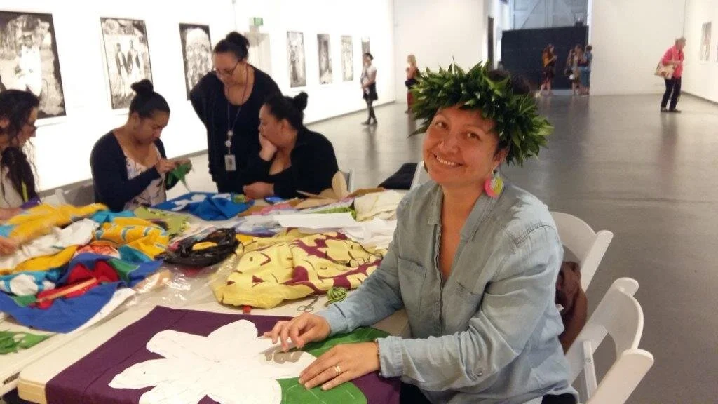 Tivaevae in the Gallery