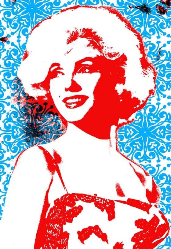 Plum Jam Tea Towel: Marilyn Monroe