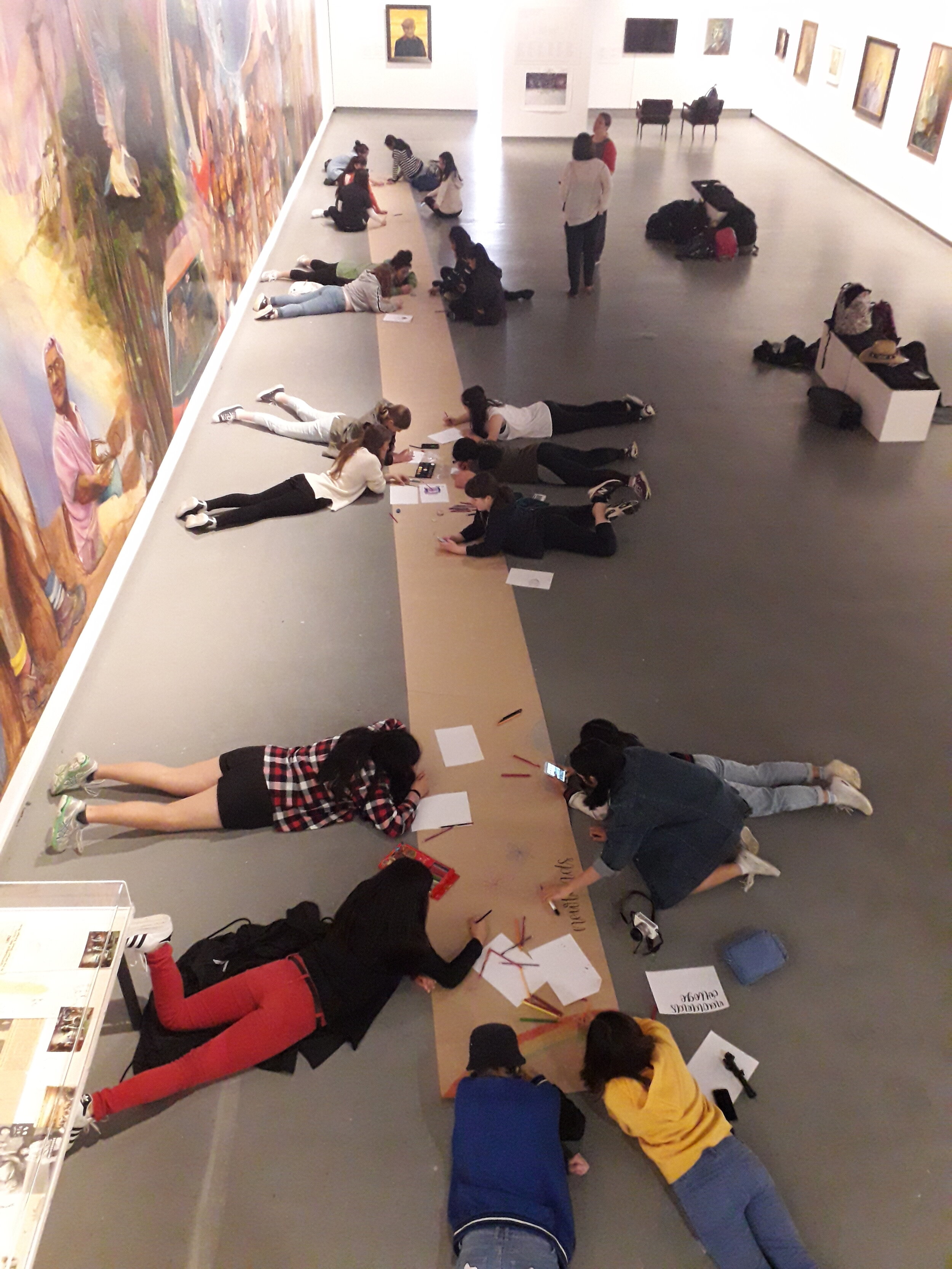 School visit to J Walsh exhibition.jpg