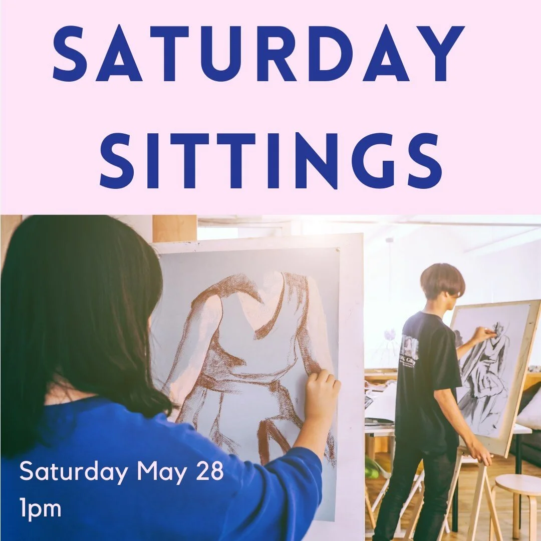 Saturday Sittings amongst the Adam Portraiture Show 2022! This Saturday in the Gallery or you can also attend via zoom. Please visit 'Events' on our website to access the zoom link: https://www.nzportraitgallery.org.nz/events/2022/5/28/saturday-sitti