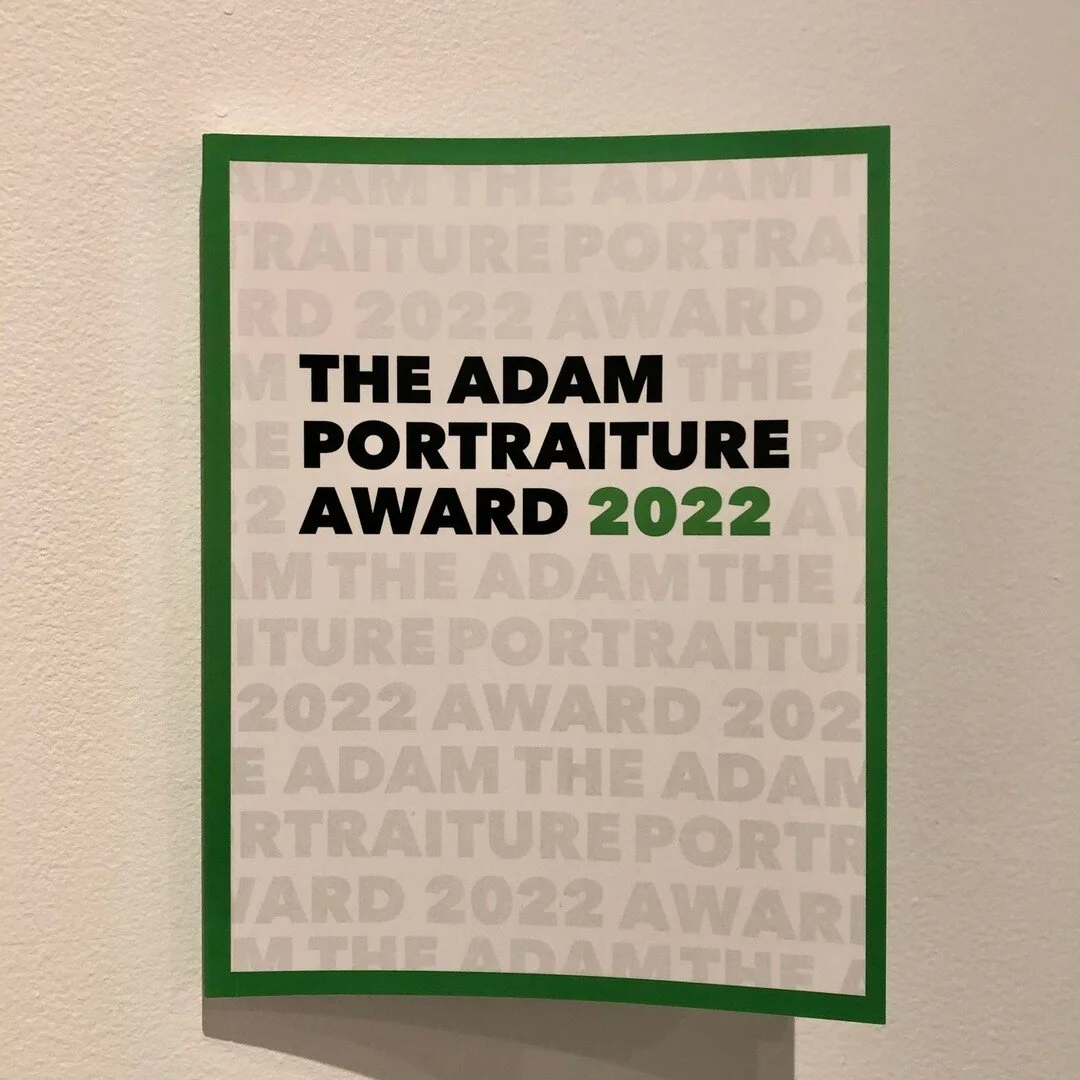 The Adam Portraiture Award catalogue is available in our Gallery Shop and on our website to buy or download. The catalogue has full size images of all the finalists artworks and descriptions to match.