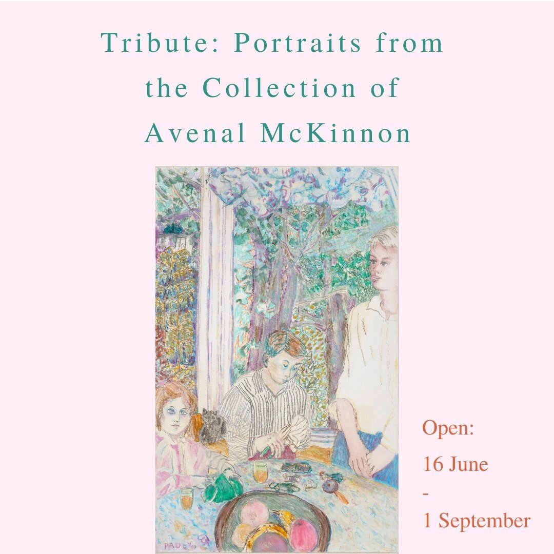 The New Zealand Portrait Gallery is proud to present portraits from the collection of the Gallery's first professional director, the late Avenal McKinnon.
Her evocative collection of portraits will be on display in our Front Gallery from 16 June - 11