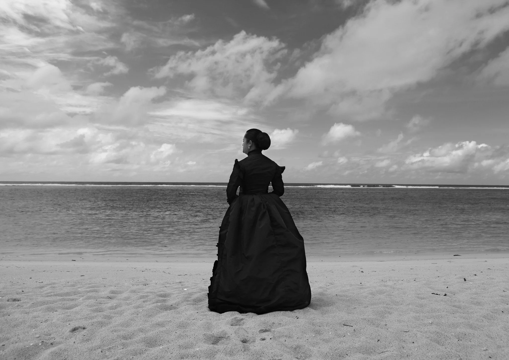 Today we open the new solo exhibition of Yuki Kihara - Salmoe: An Angel of History.

In this exhibition Kihara explores Pacific history through her alter-ego Salome. Inspired by the 1886 photograph &ldquo;Samoan Half Caste&rdquo;, Kihara uses photogr