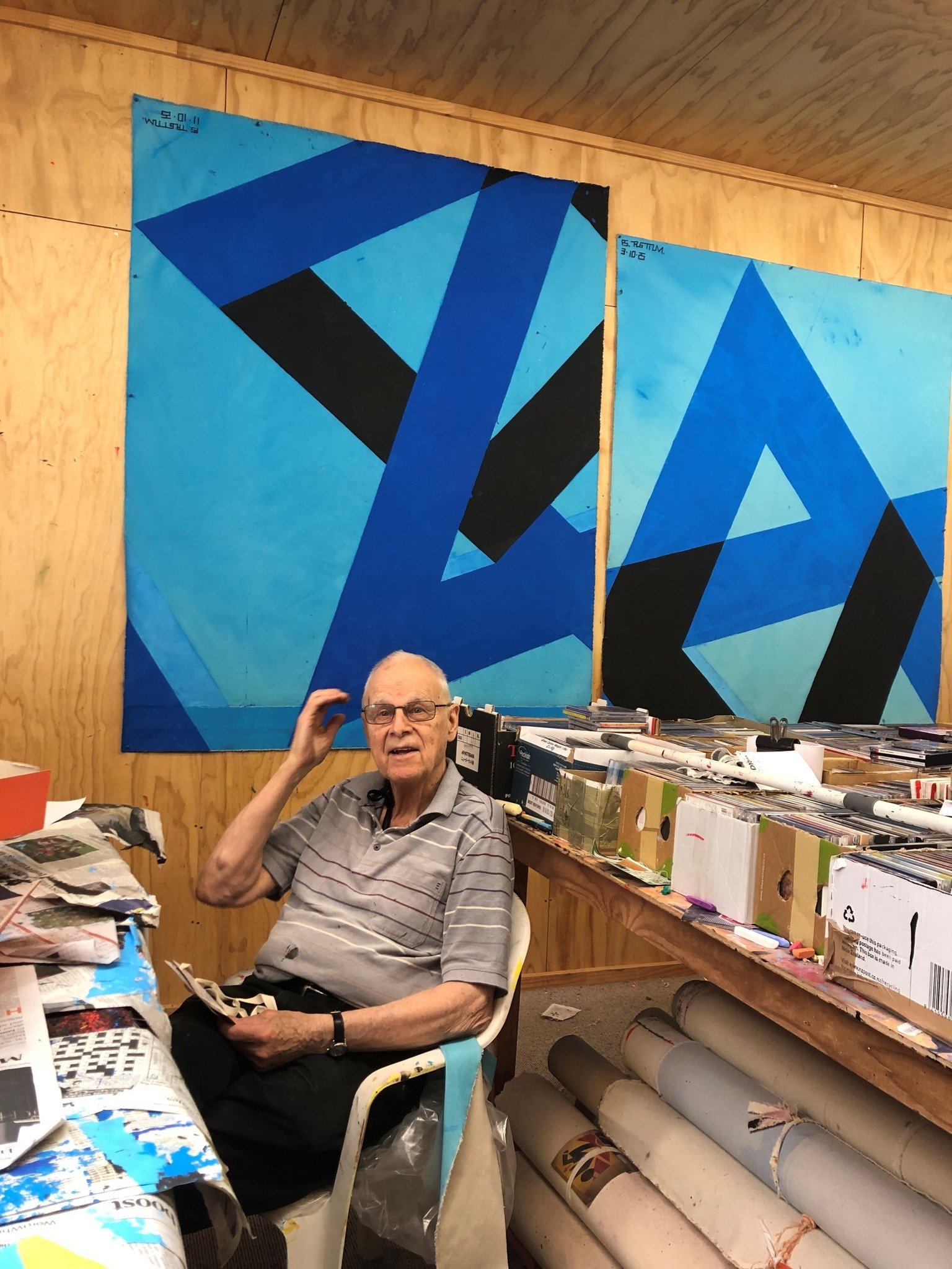 The New Zealand Portrait Gallery Te Pūkenga Whakaata acknowledges the passing of leading New Zealand figurative, expressionist artist Philip Trusttum.  He is known particularly for his large works full of energy, colour and vigour, inspired by the ev