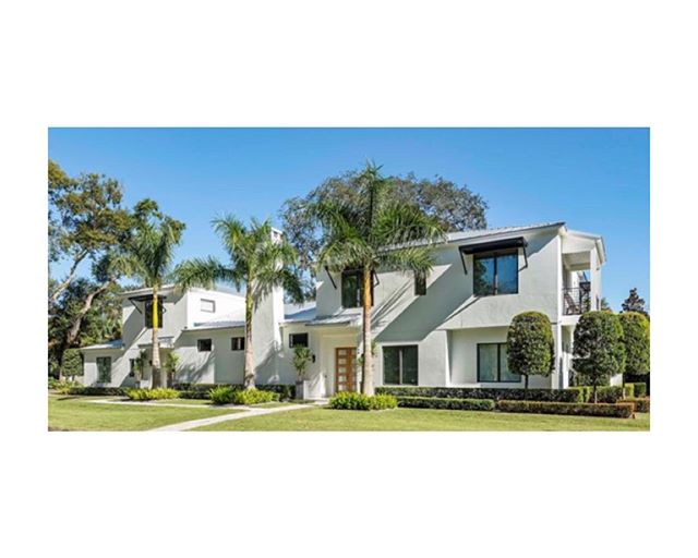 when I began work on the Fawsett Project over a year ago, believe it or not this home was lacking in curb appeal... landscaping, black custom designed awnings, and new doors gave this beautiful home in Winter Park, FL the additional projection it lon