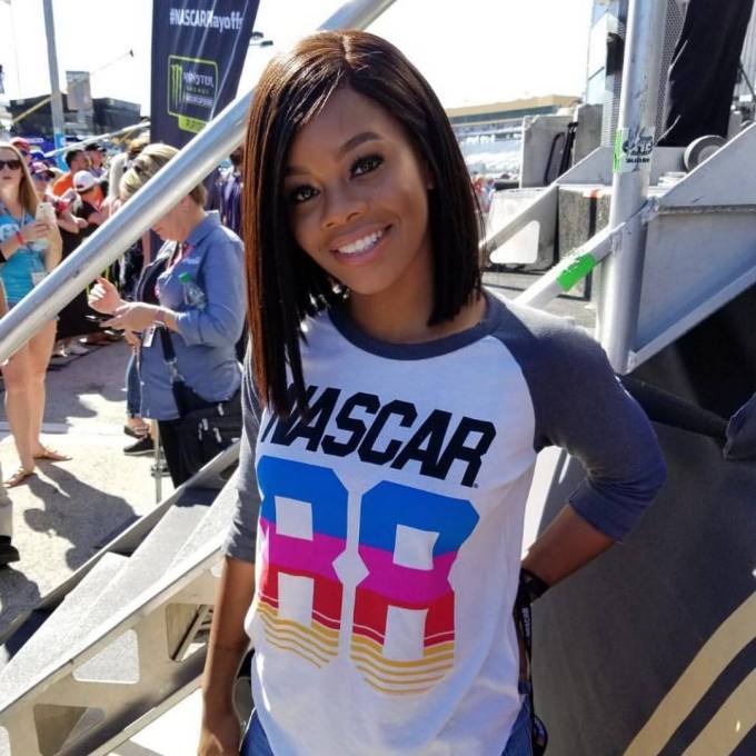 Olympic Gymnast Gabby Douglas | Honorary Starter for the NASCAR Championship (2017)
