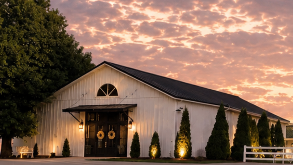 Book a Climate-Controlled Wedding Venue in Nashville with Italian String Lighting