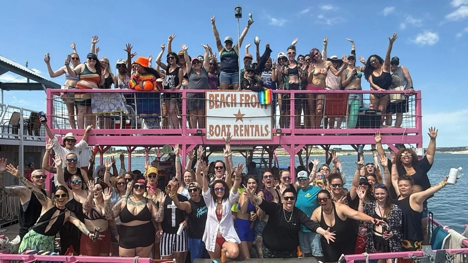 Nautickle | Lesbian Boat Party Austin | Sapphic Lake Travis Party Cruise