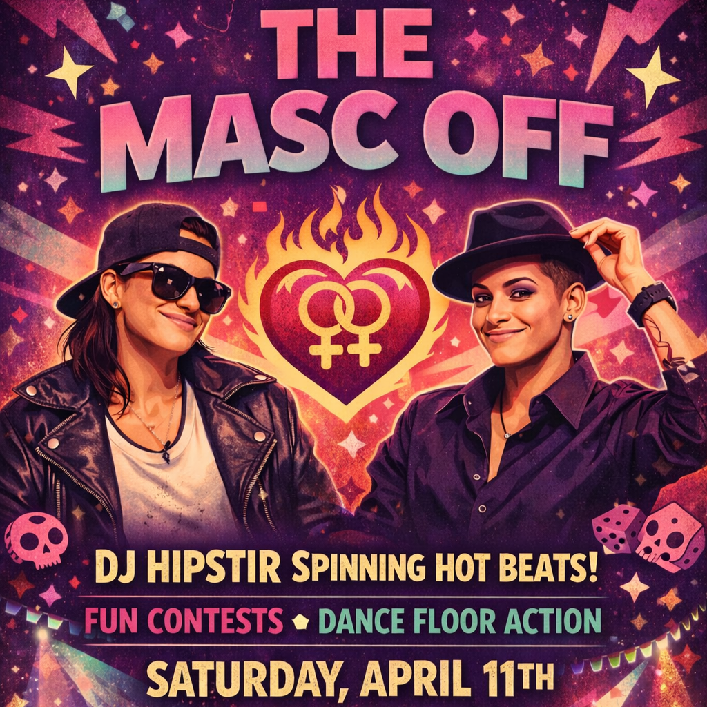 The Masc Off, a sapphic dance party