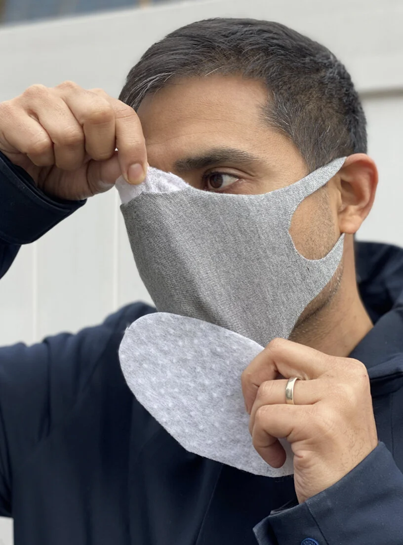 Aman tests swapping out the filters.