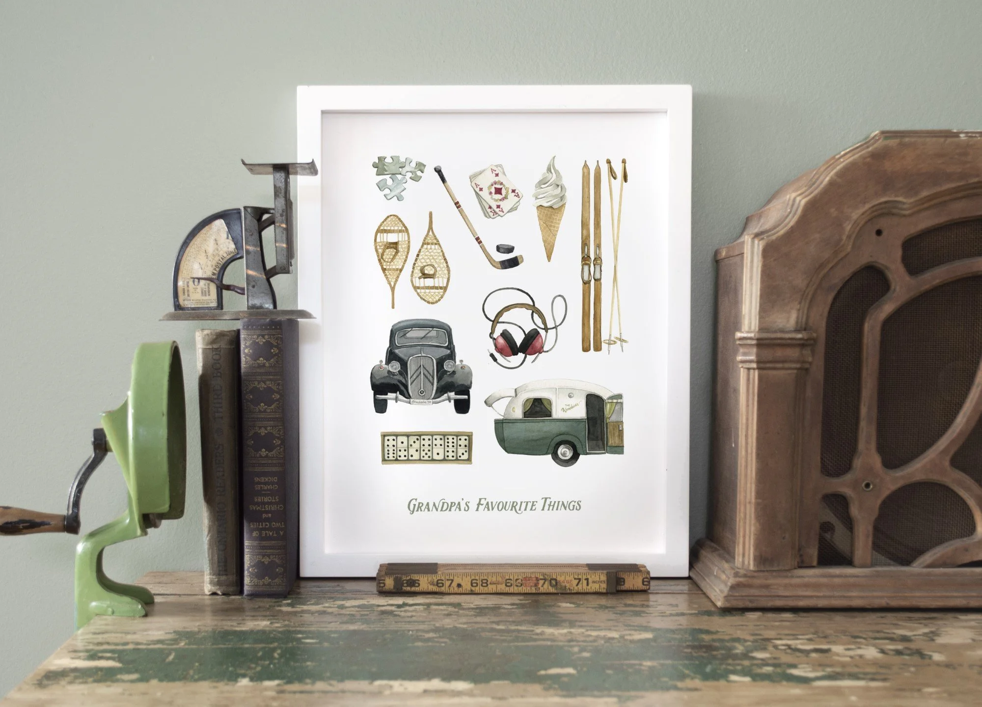 Favourite Things GRANDPA FRAMED (Custom).jpg