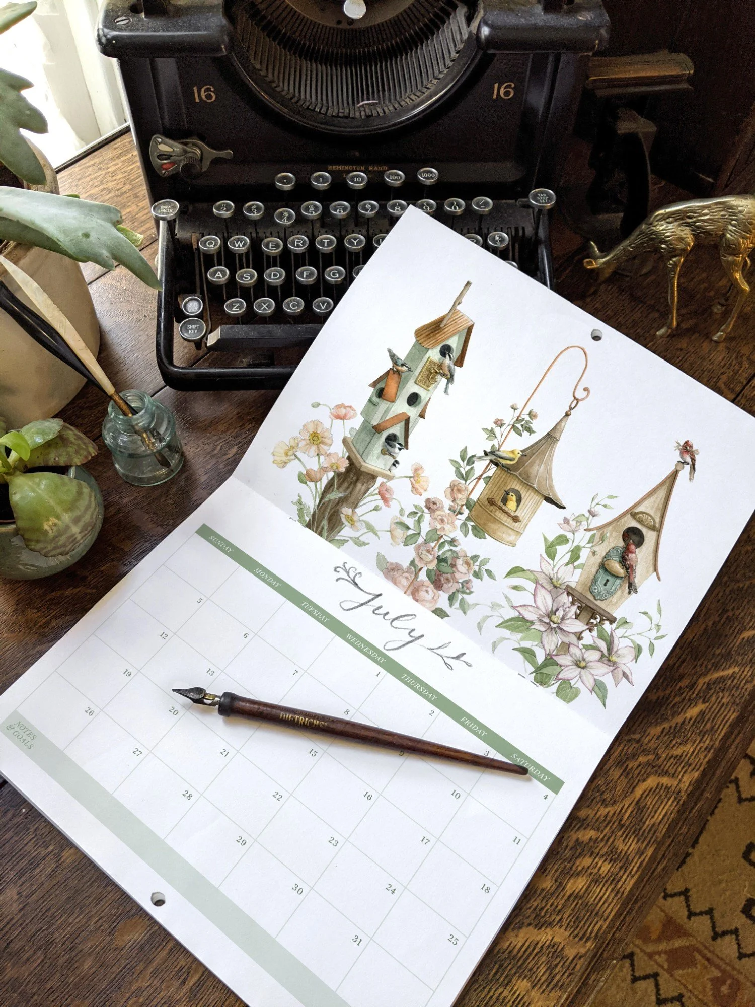 In the Garden Calendar - July (Custom).jpg