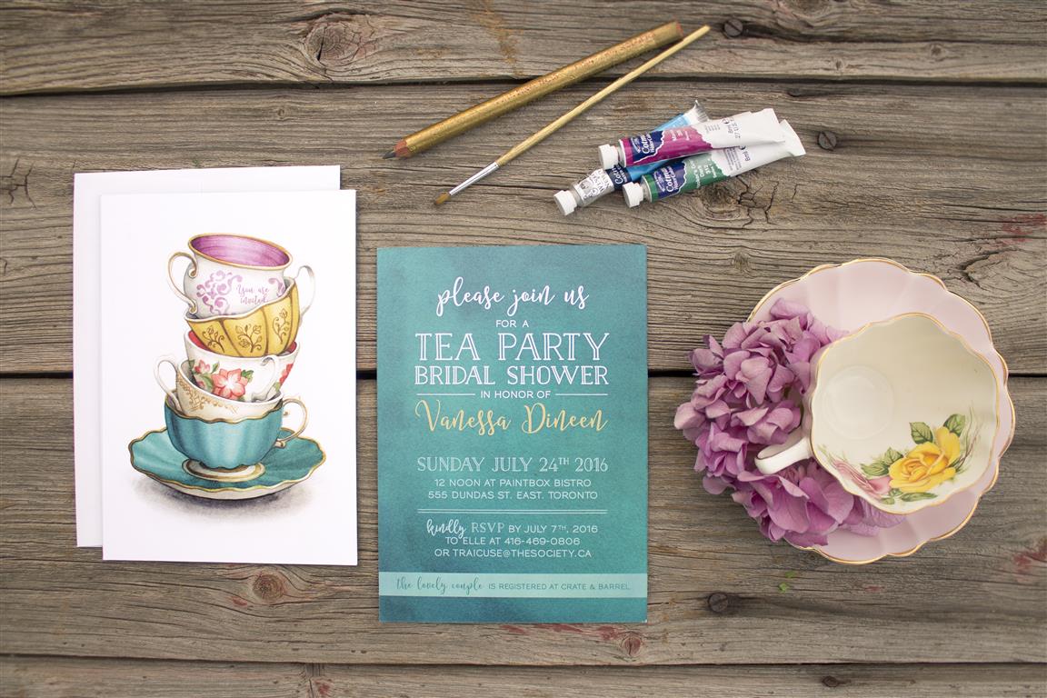 Vintage Tea Party Bridal Shower