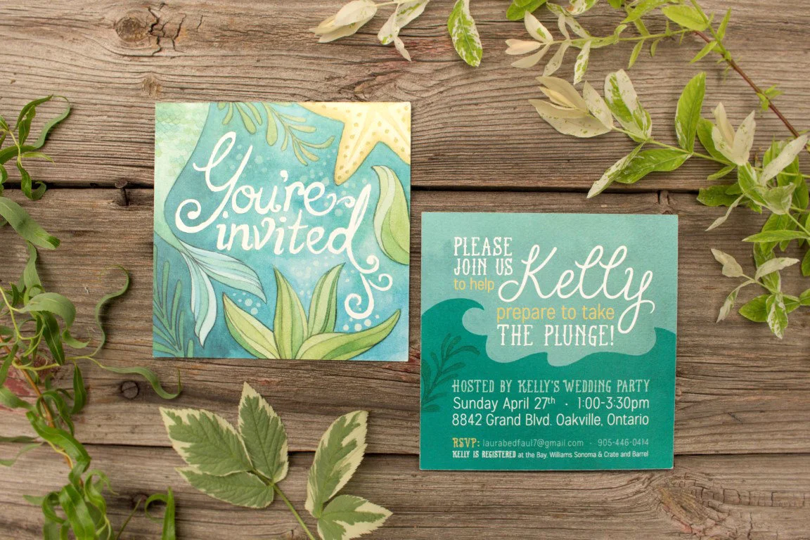 Mermaid "Under the Sea" Bridal Shower