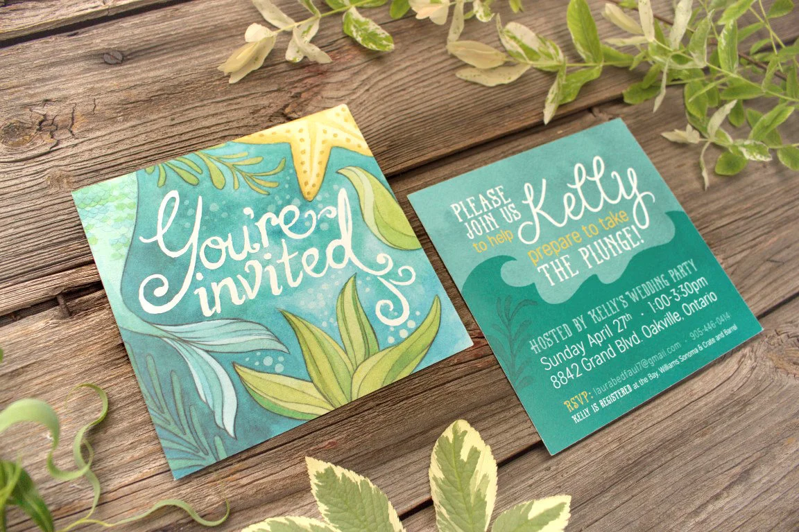 Mermaid "Under the Sea" Bridal Shower