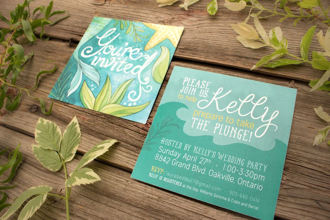 Mermaid "Under the Sea" Bridal Shower