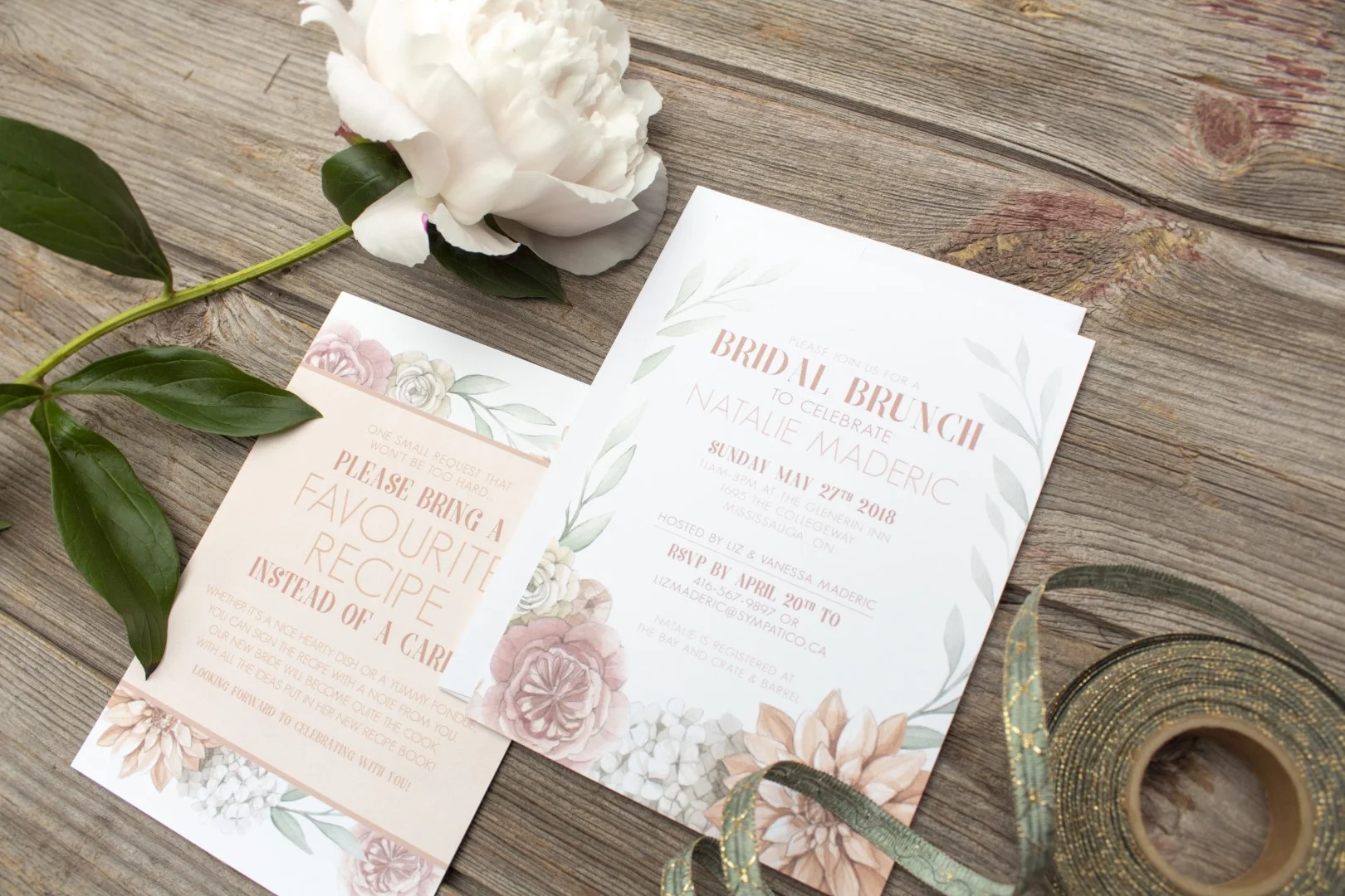 Blush Dahlia, Garden Rose & Hydrangea