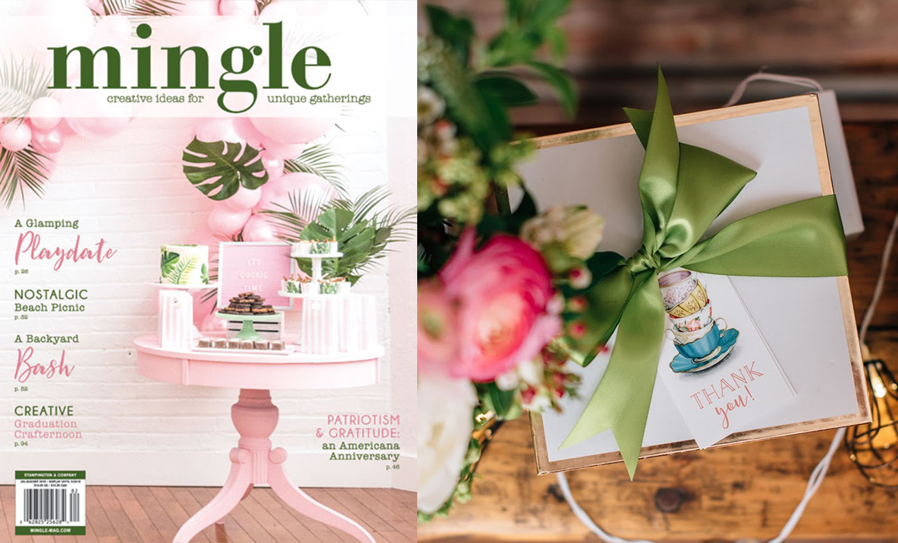 Mingle Magazine // Summer Tea Party Bridal Shower