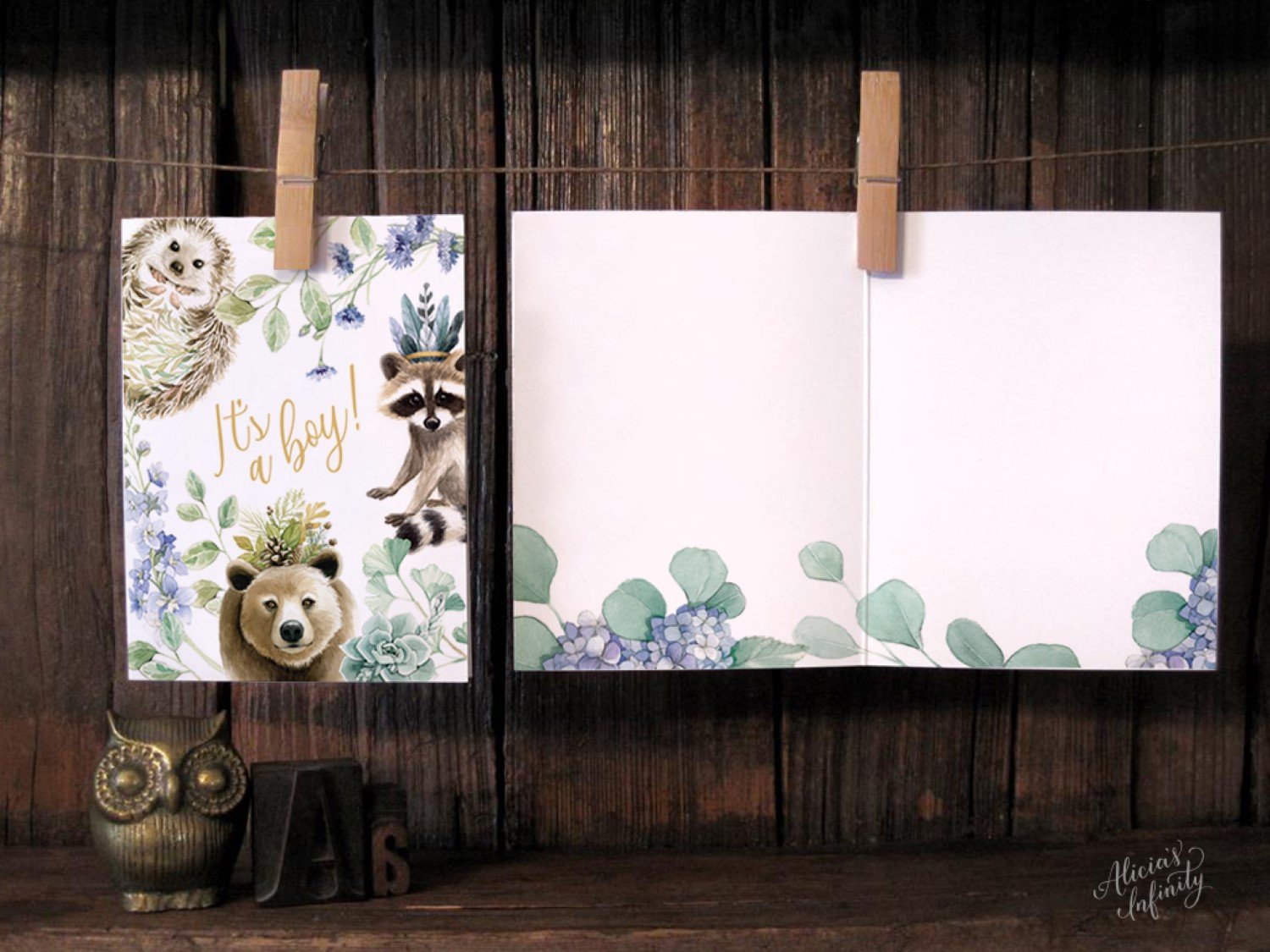 Its a BOY Animal Card-PHOTO 2 (Custom).jpg