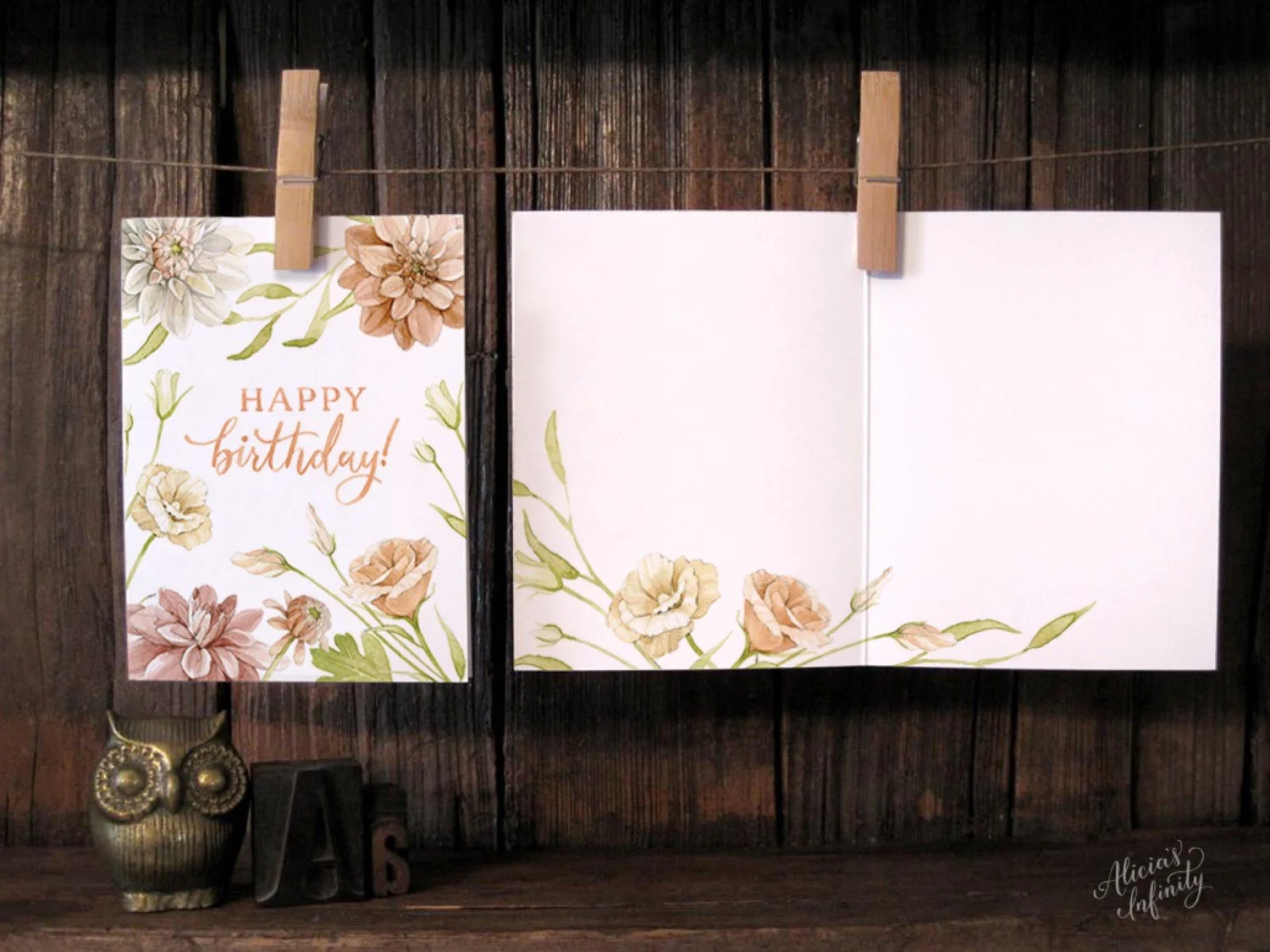 Birthday Peach Floral Card-PHOTO 1 (Custom).jpg
