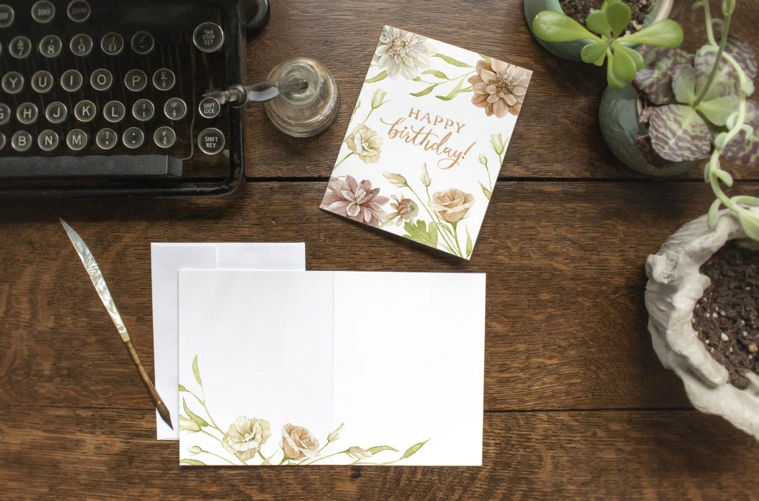 Birthday Peach Floral Card - PHOTO 4 (Custom).jpg