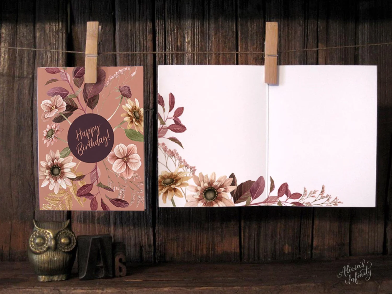 Birthday Card - Plum Floral -PHOTO 1 (Custom).jpg