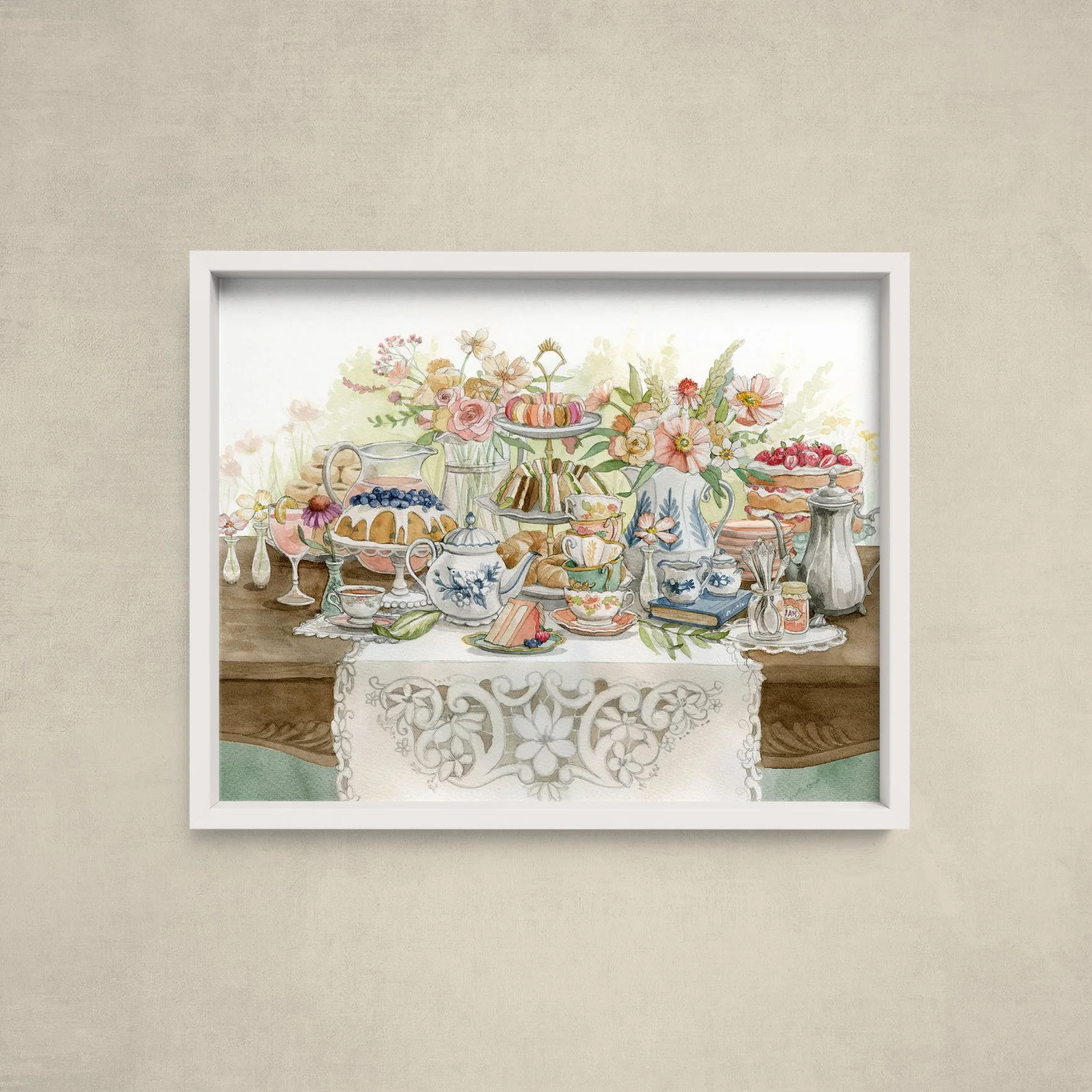Garden Tea Party - Framed.jpg