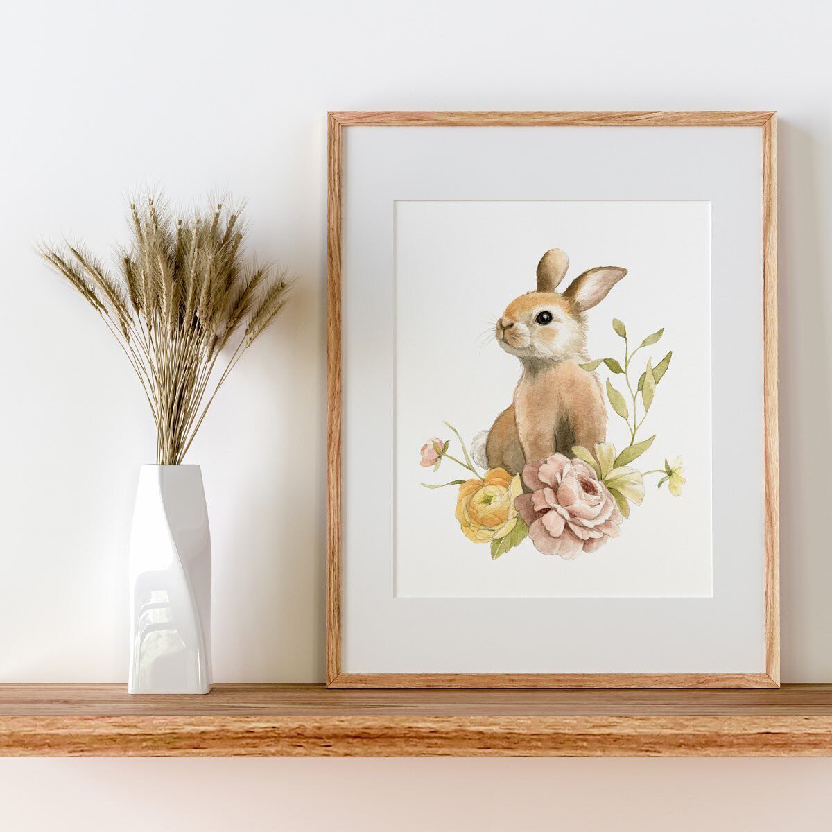 I find it a little funny that I&rsquo;ve painted over 4 bunnies&hellip; and I&rsquo;m allergic to them! But they&rsquo;re so cute :) 

Happy Thursday!&hellip; or should I say, &ldquo;hoppy&rdquo; Thursday? Nah ;)
