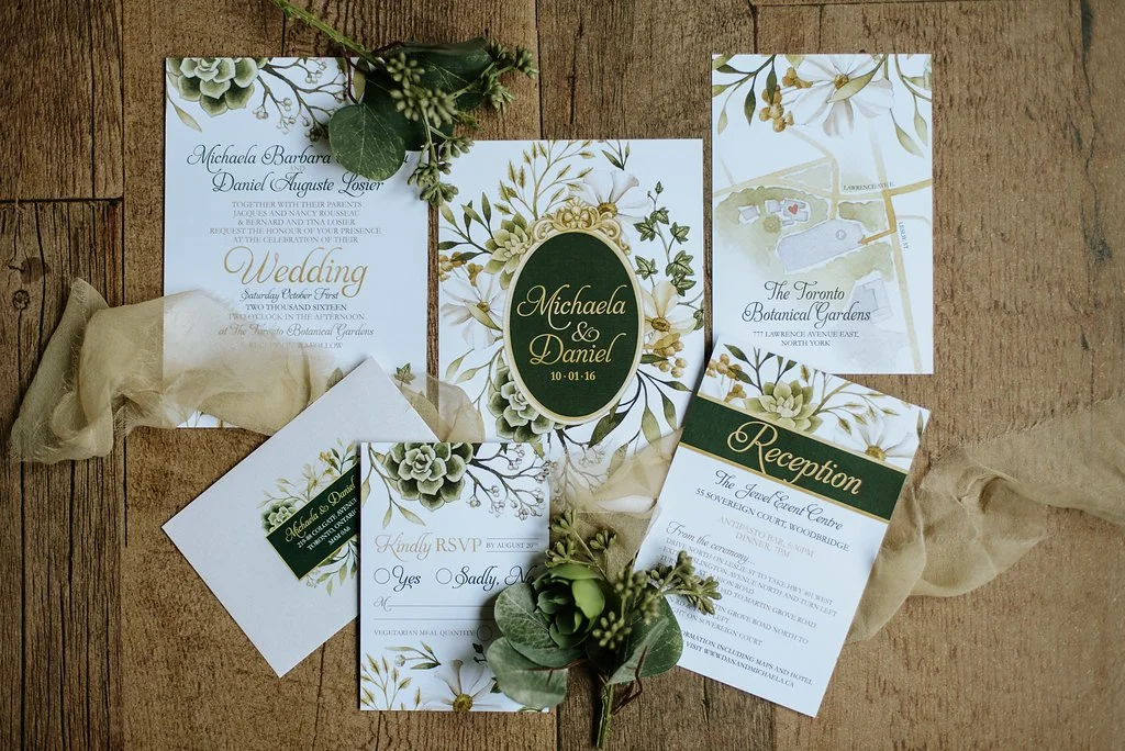 Custom designed wedding invitations | Honestweddingadvice.com