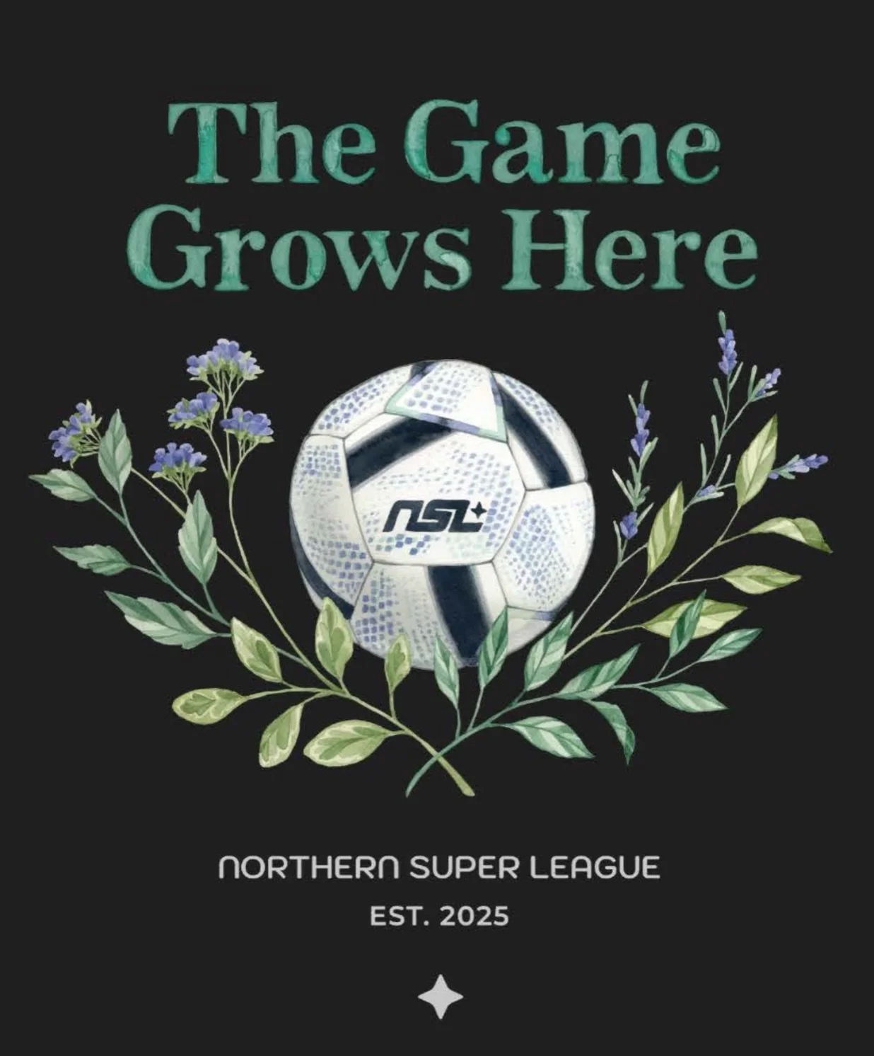What a special project! I played soccer from the early 90&rsquo;s until 2020 when the world stopped us. It was a big part of my life, and I really miss it! I got to dip my toe back in a different way, with artwork! @northernsuperleague reached out to
