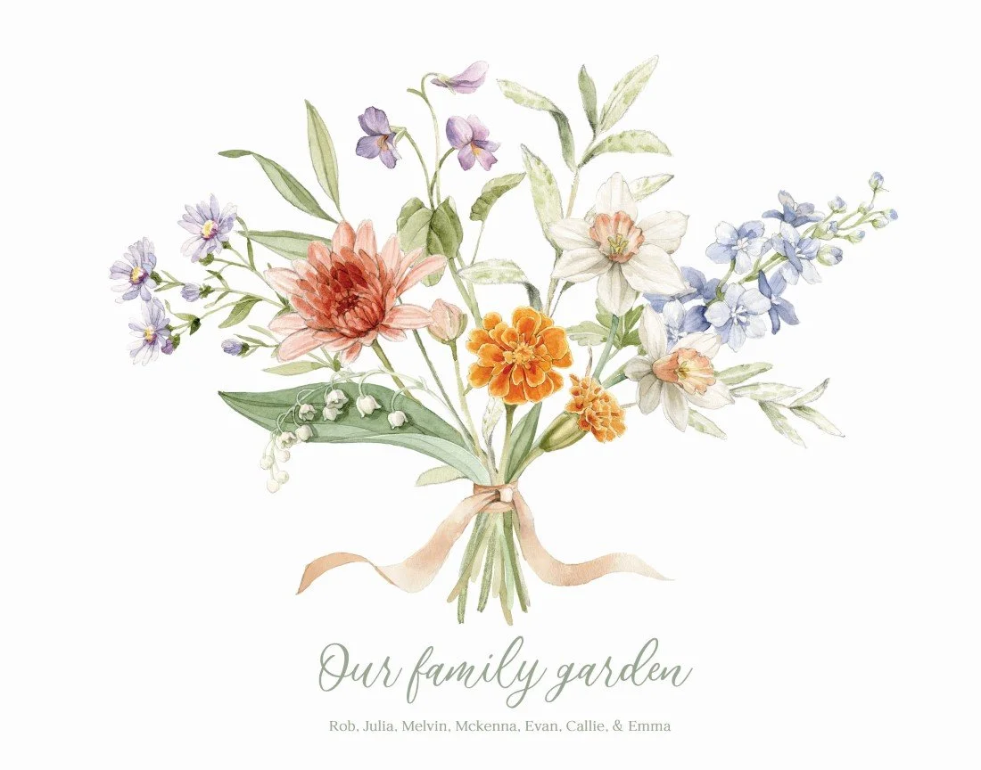 Family Bouquet - Julia Leegstra - 11x14 PRINT (Custom).jpg