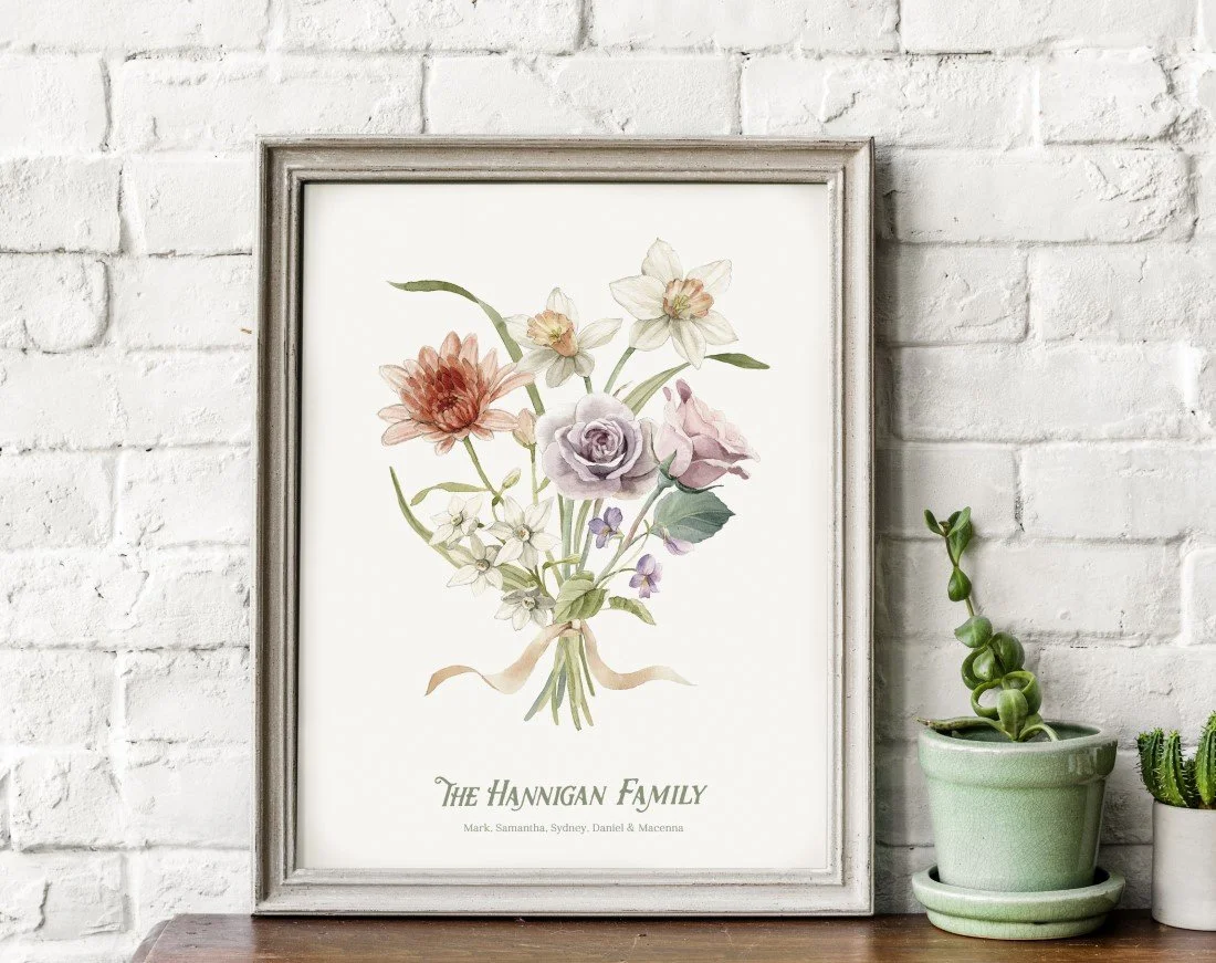 Family Bouquet Sample 2 Framed (Custom).jpg