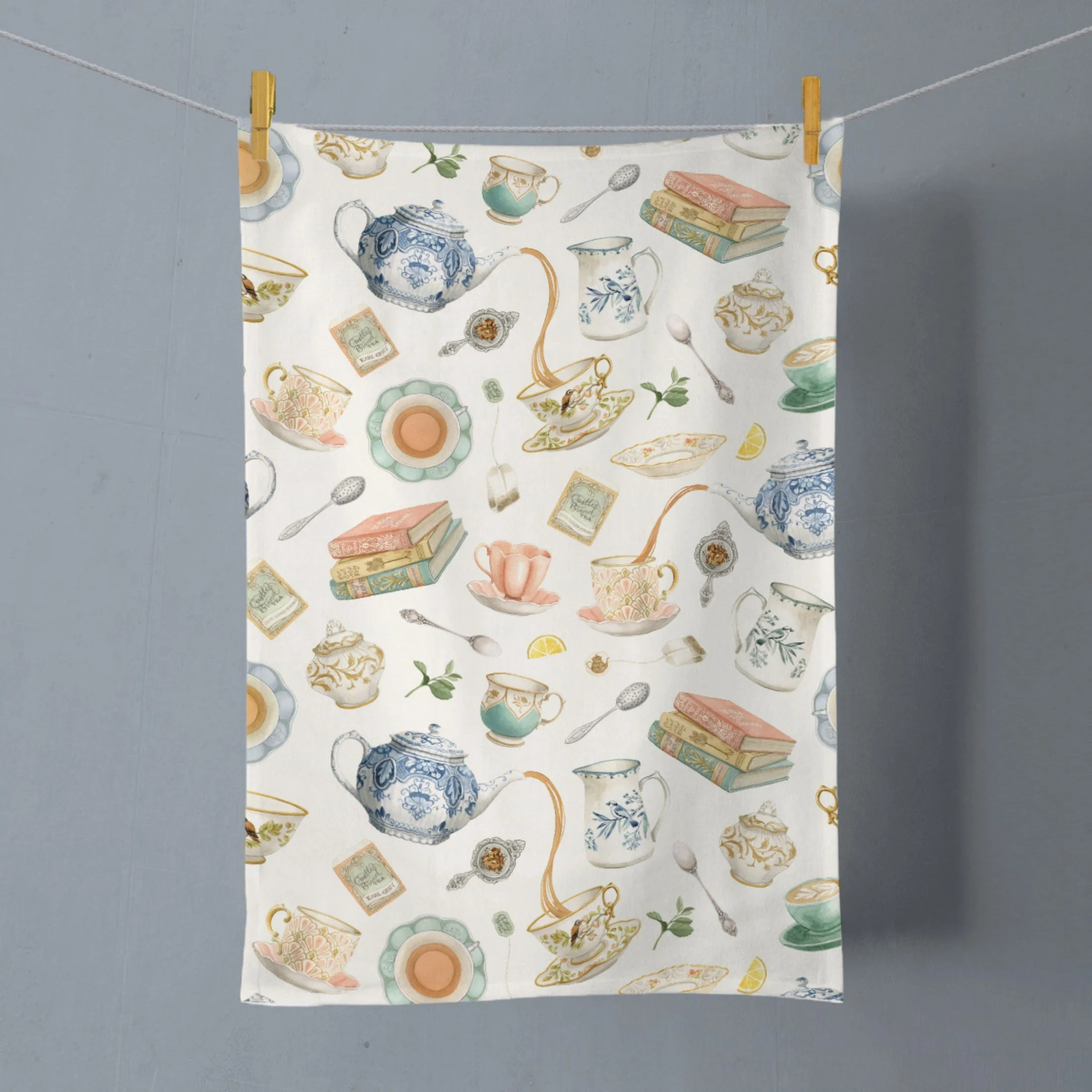 Tea Pattern Towel 1 (Custom).jpg
