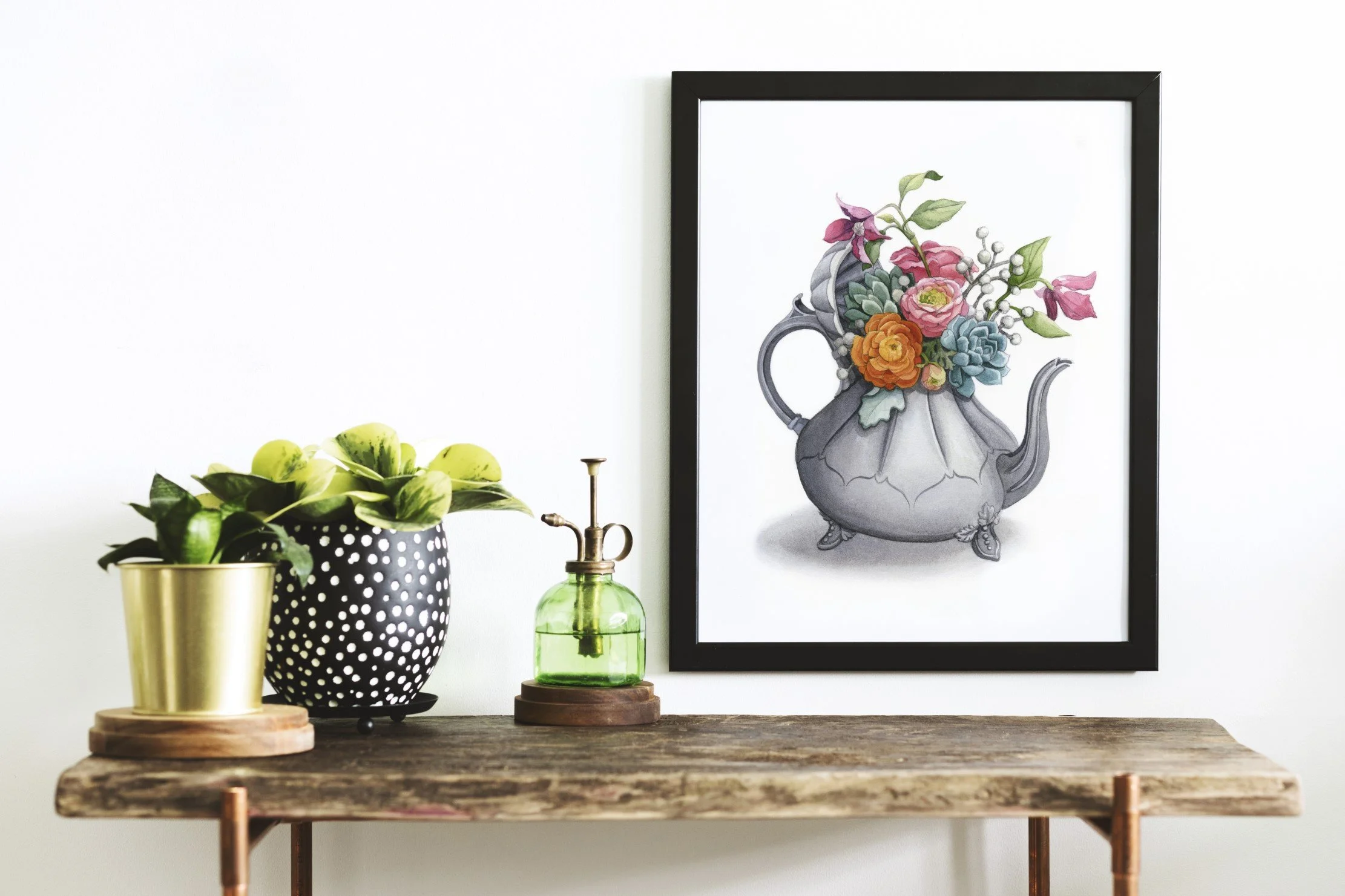 Pewter Teapot Framed (Custom).jpg