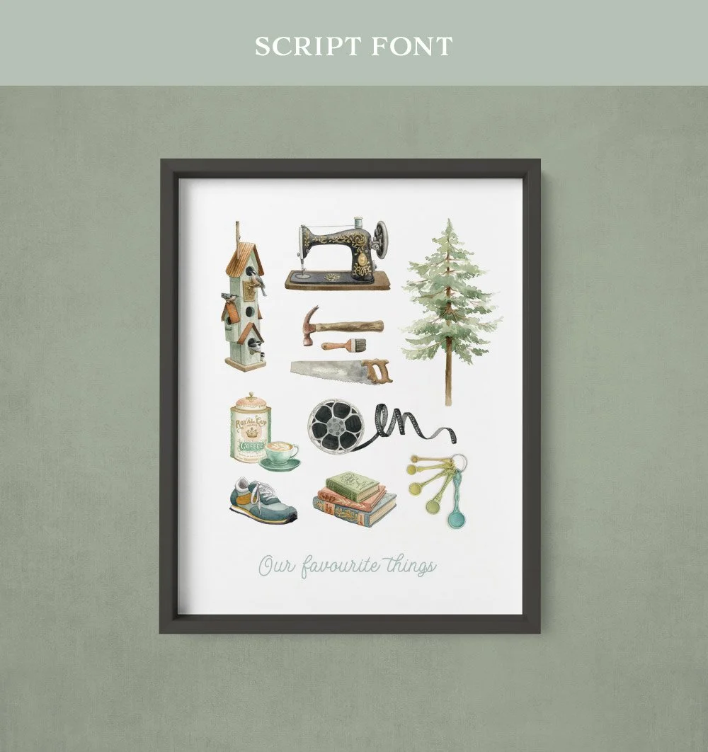 Favourite Things OUR FRAMED - SCRIPT FONT (Custom)-01.jpg