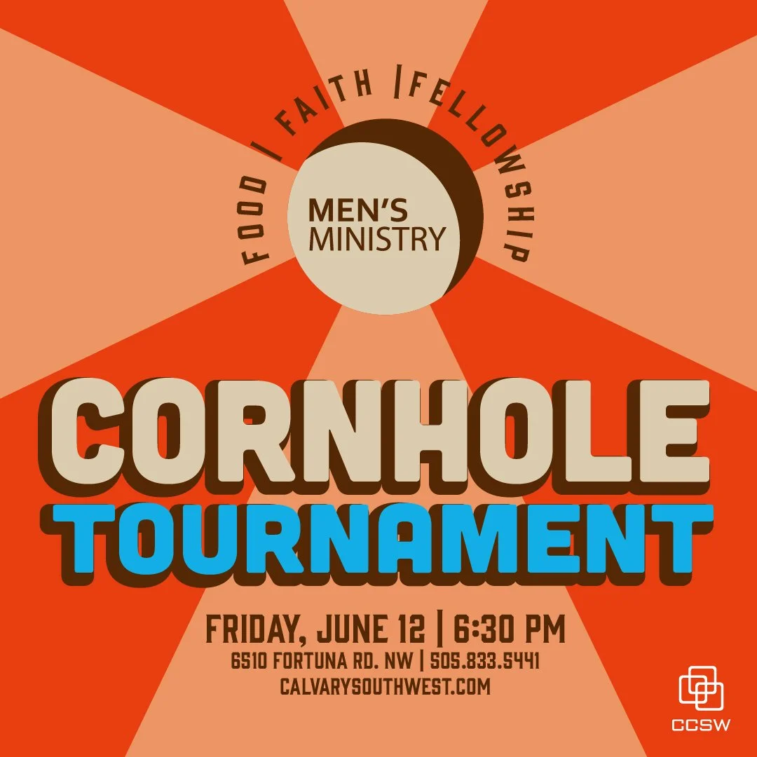 Men's Ministry - Cornhole Tournament 