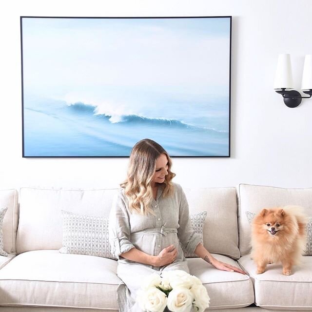 Happy 1st Mother&rsquo;s Day to this cute new mama @cctextiles ! #Clientlove #carolinececiltextiles