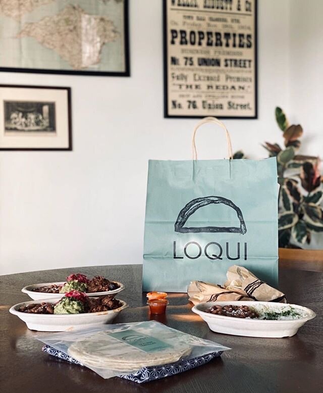 Takeout but make it pretty #repost @eatloqui⠀⠀⠀⠀⠀⠀⠀⠀⠀
#loquarantine #Clientlove 📷 @nealrlett