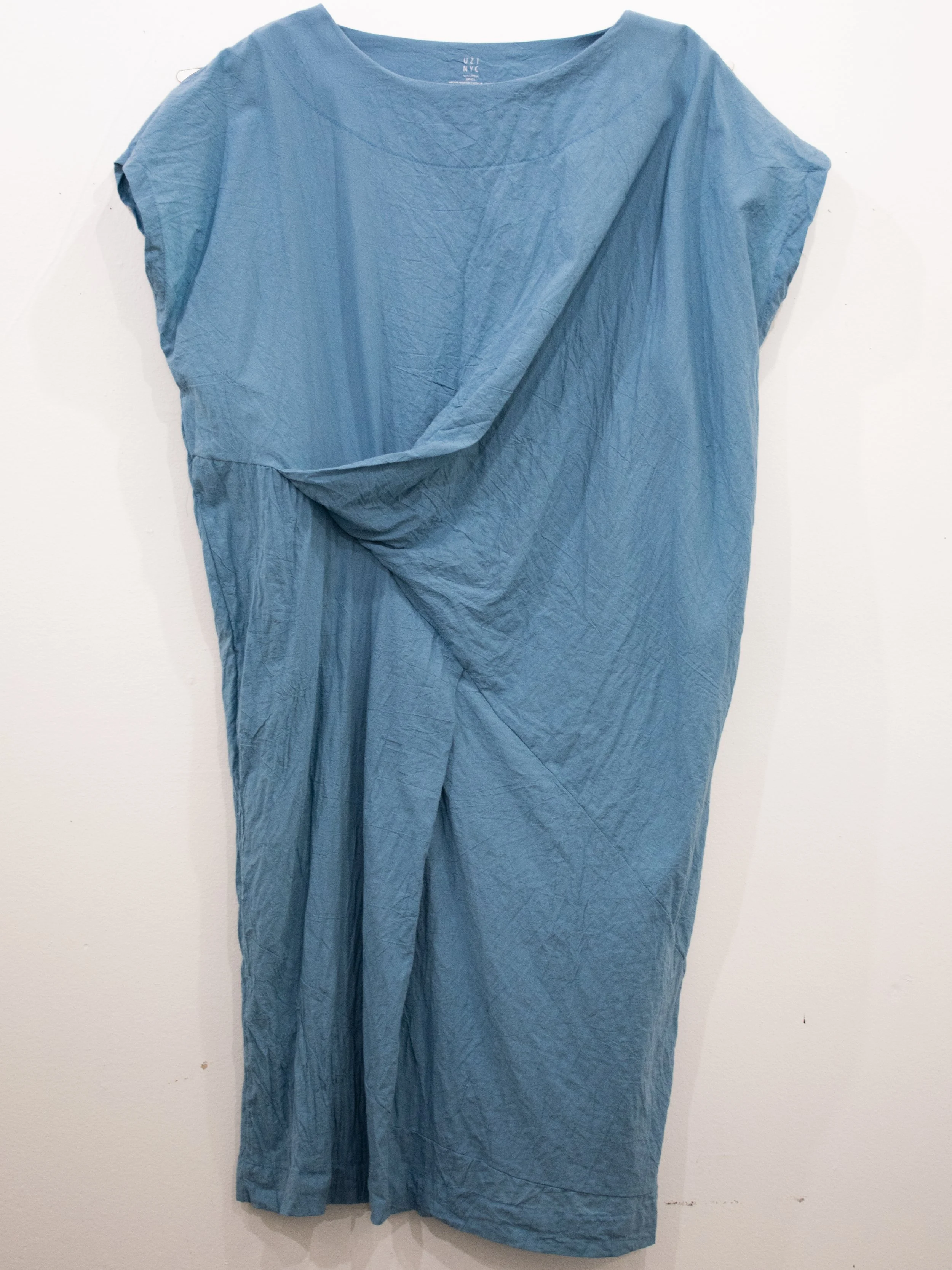 LIGHT BLUE WAVE DRESS