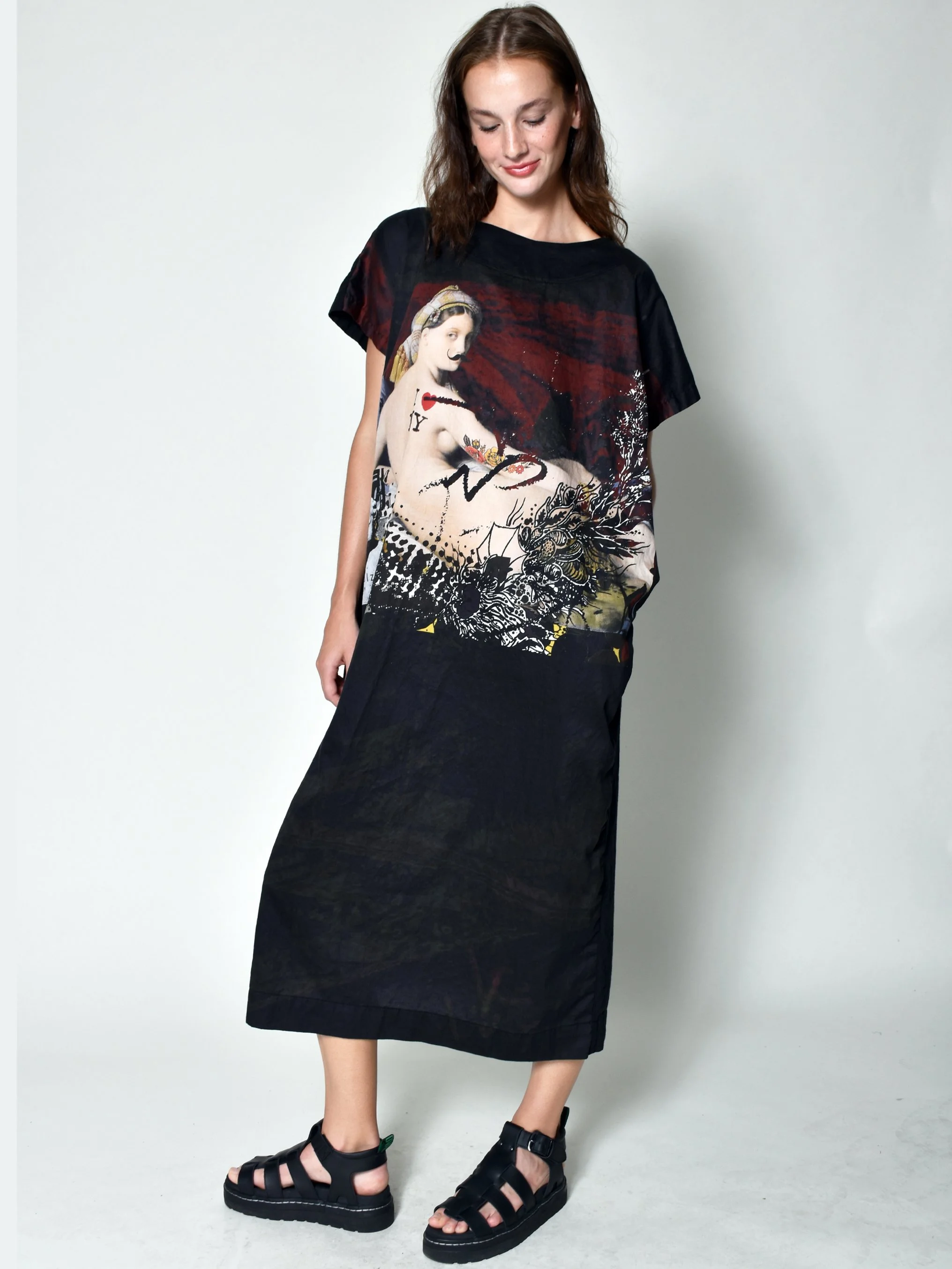LONG DRESS PRINTED (6 prints)