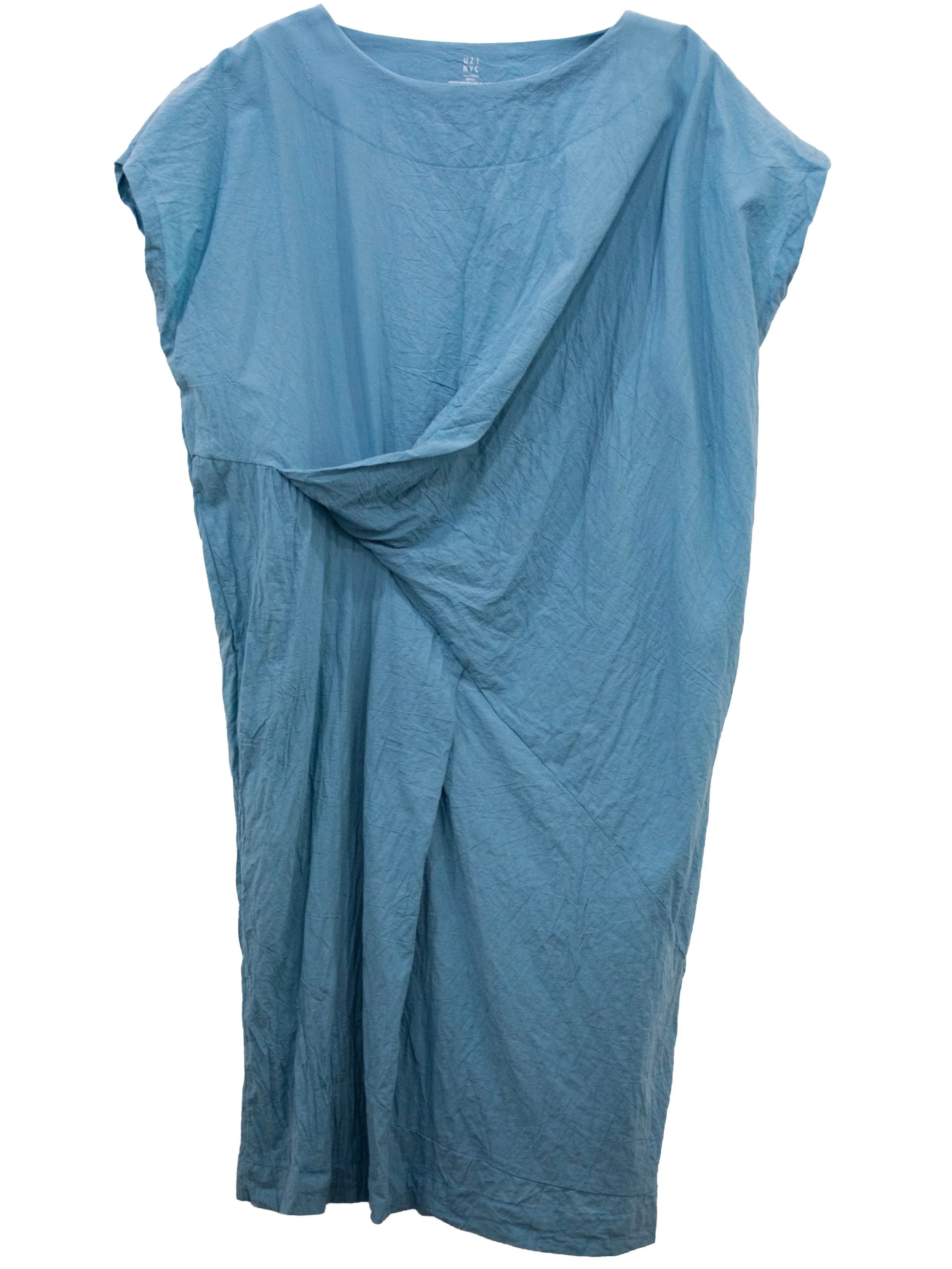 LIGHT BLUE WAVE DRESS