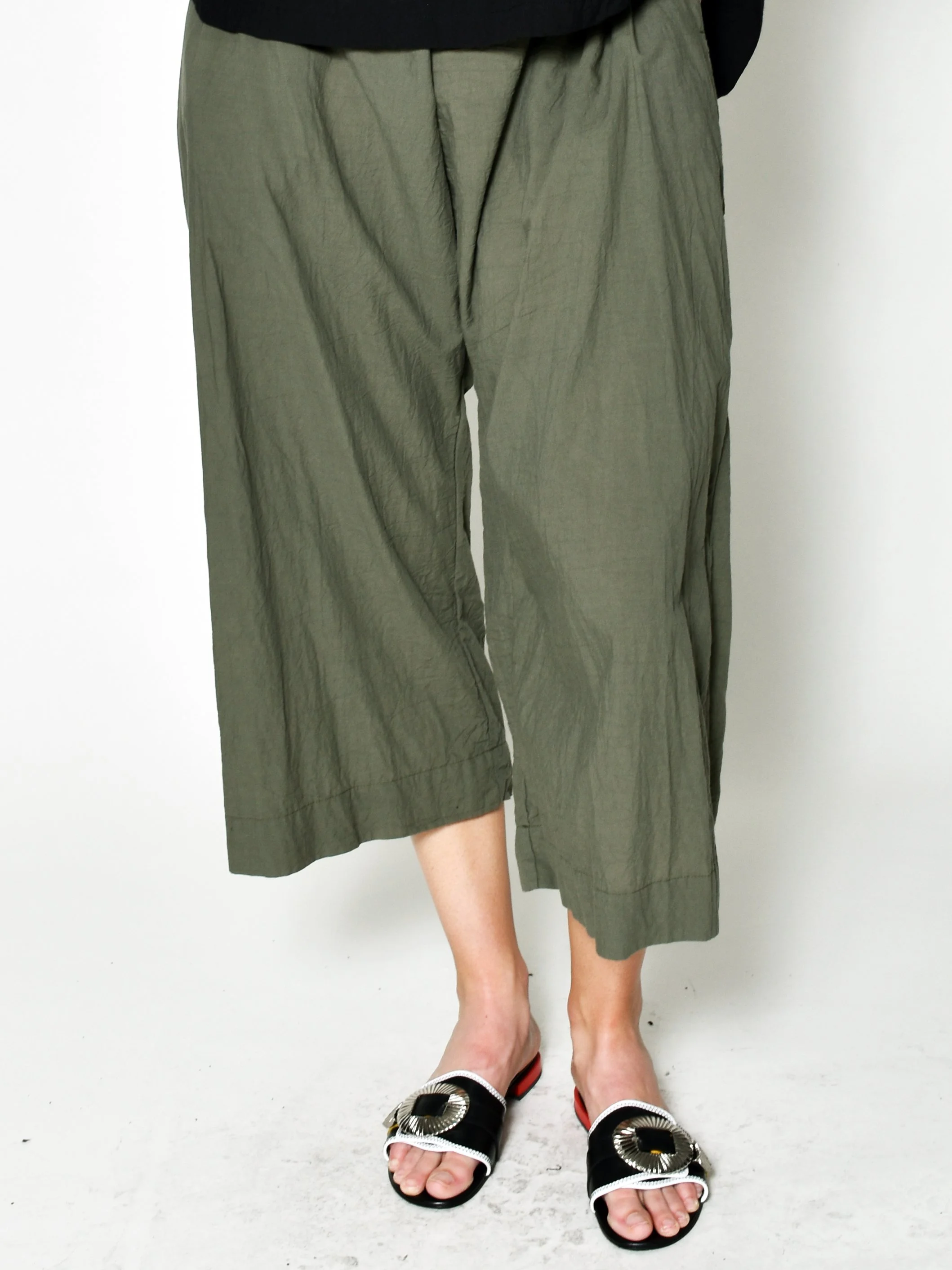 GAUCHO PANTS ARMY