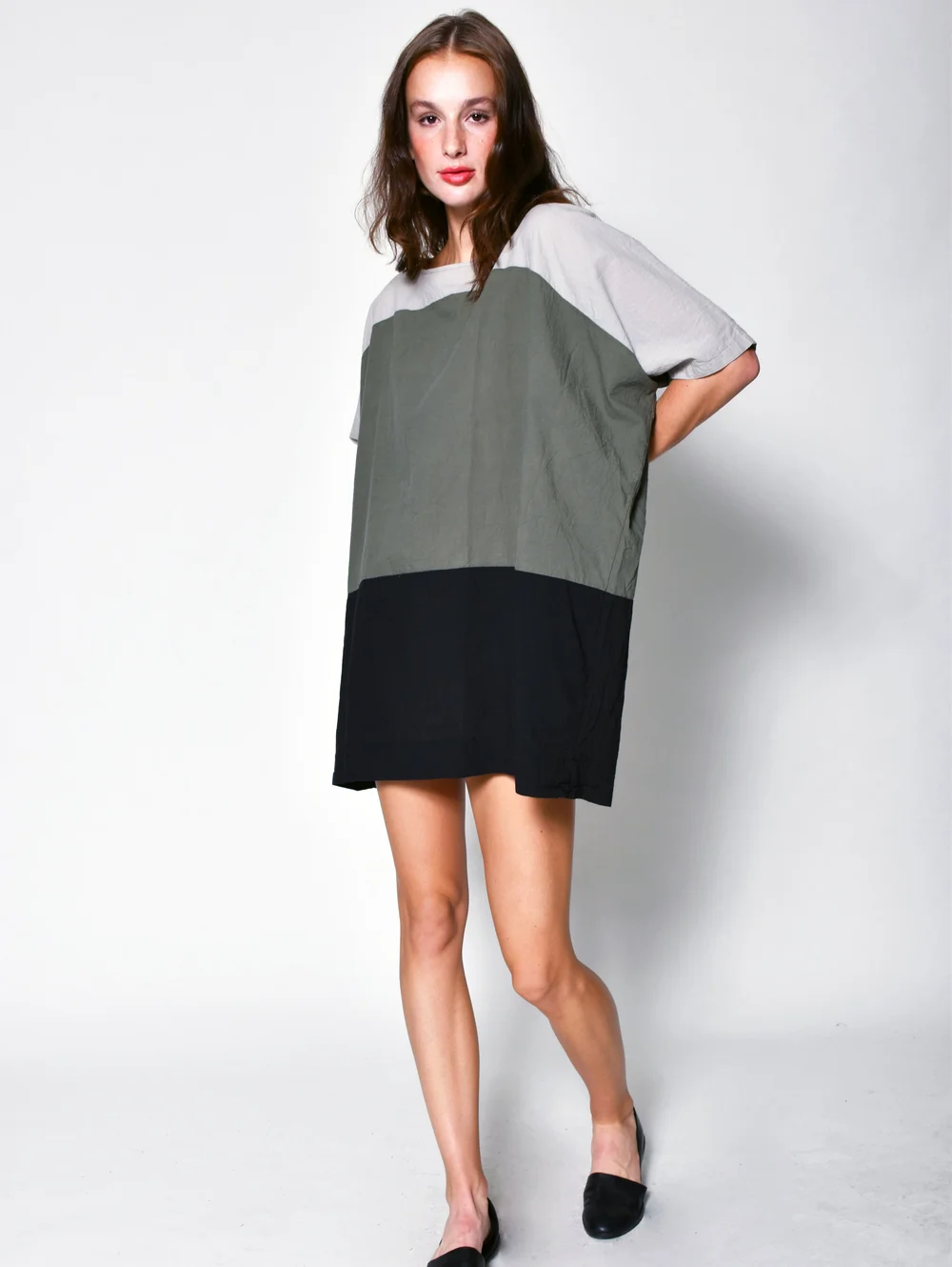 COLORBLOCK DRESS (6 colors)  uzinyc